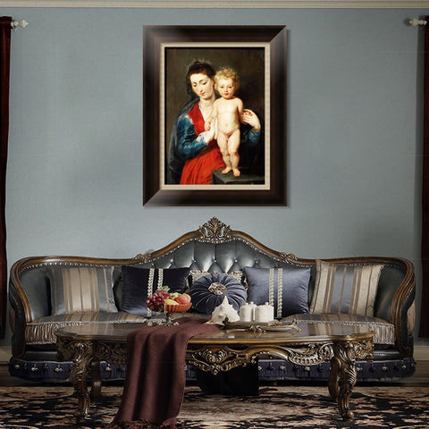 INVIN ART Framed Canvas Art Giclee Print Series#304 by Peter Paul Rubens Wall Art Living Room Home Office Decorations