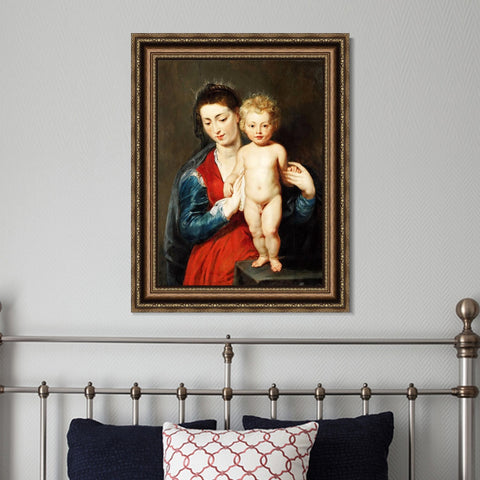 INVIN ART Framed Canvas Art Giclee Print Series#304 by Peter Paul Rubens Wall Art Living Room Home Office Decorations
