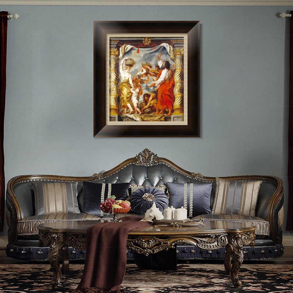 INVIN ART Framed Canvas Art Giclee Print Series#308 by Peter Paul Rubens Wall Art