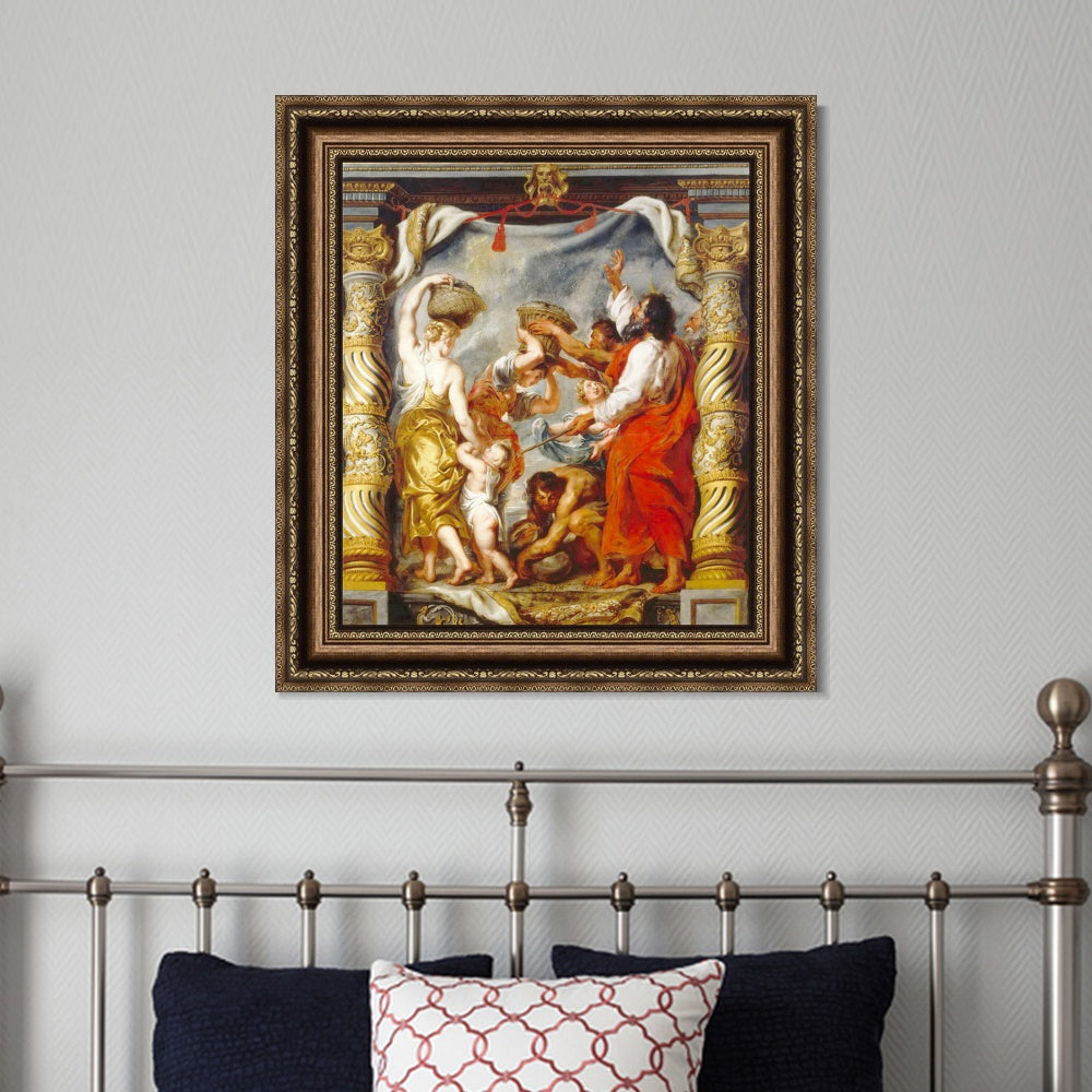 INVIN ART Framed Canvas Art Giclee Print Series#308 by Peter Paul Rubens Wall Art