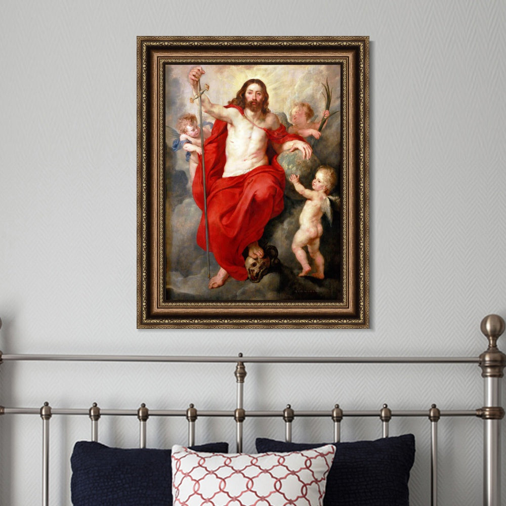 INVIN ART Framed Canvas Art Giclee Print Series#310 by Peter Paul Rubens Wall Art