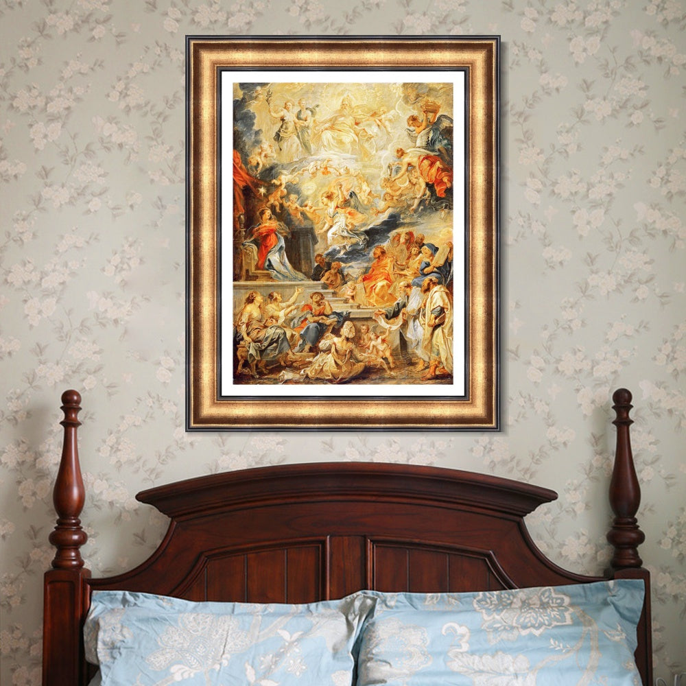 INVIN ART Framed Canvas Art Giclee Print Series#313 by Peter Paul Rubens Wall Art