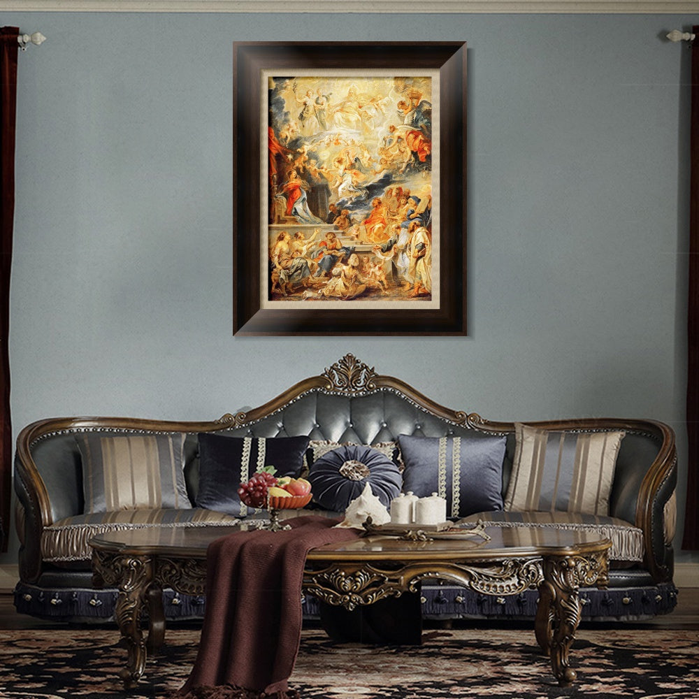 INVIN ART Framed Canvas Art Giclee Print Series#313 by Peter Paul Rubens Wall Art