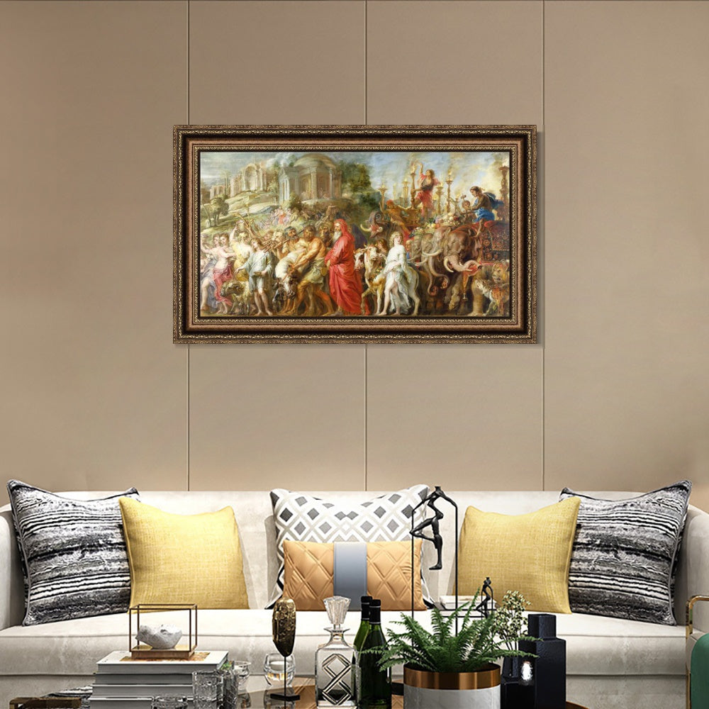 INVIN ART Framed Canvas Art Giclee Print Series#323 by Peter Paul Rubens Wall Art Living Room Home Office Decorations