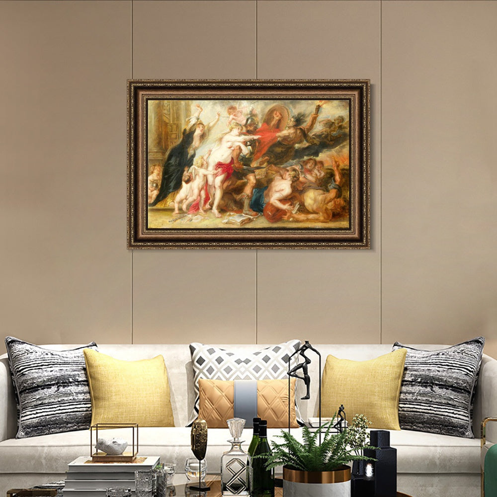 INVIN ART Framed Canvas Art Giclee Print Series#324 by Peter Paul Rubens Wall Art