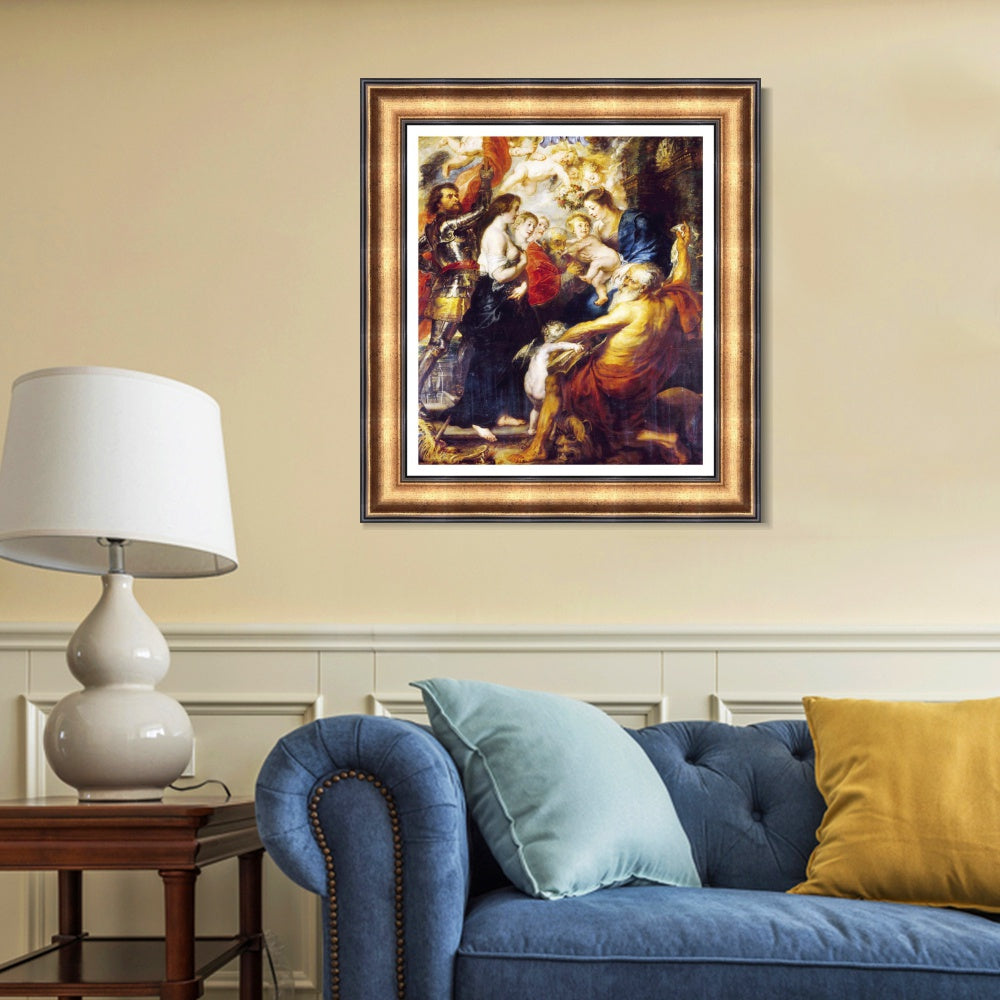 INVIN ART Framed Canvas Art Giclee Print Series#326 by Peter Paul Rubens Wall Art