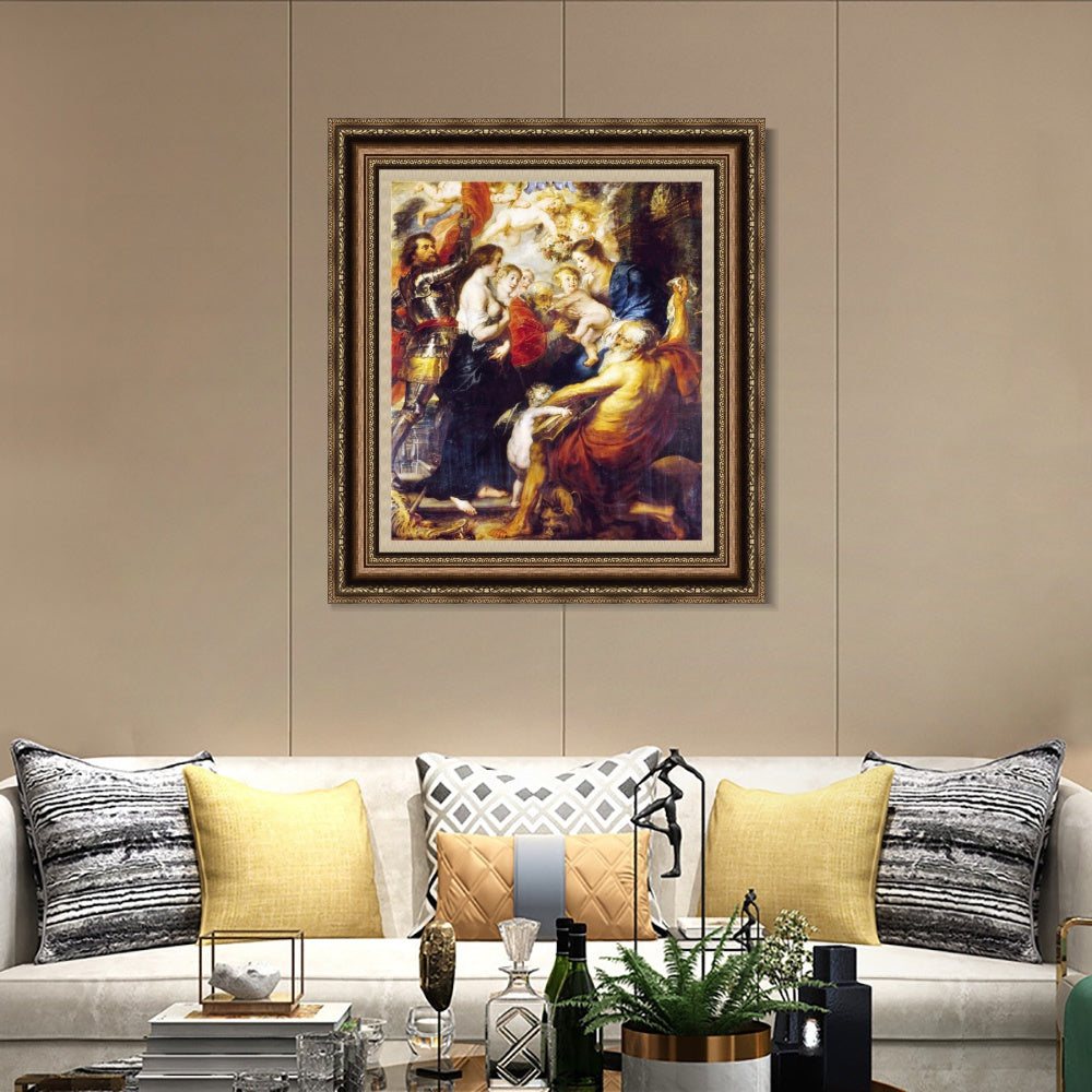 INVIN ART Framed Canvas Art Giclee Print Series#326 by Peter Paul Rubens Wall Art