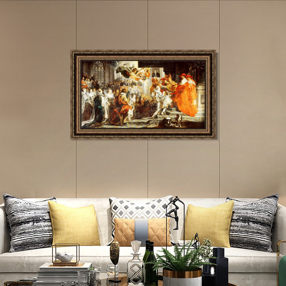 INVIN ART Framed Canvas Art Giclee Print Series#328 by Peter Paul Rubens Wall Art