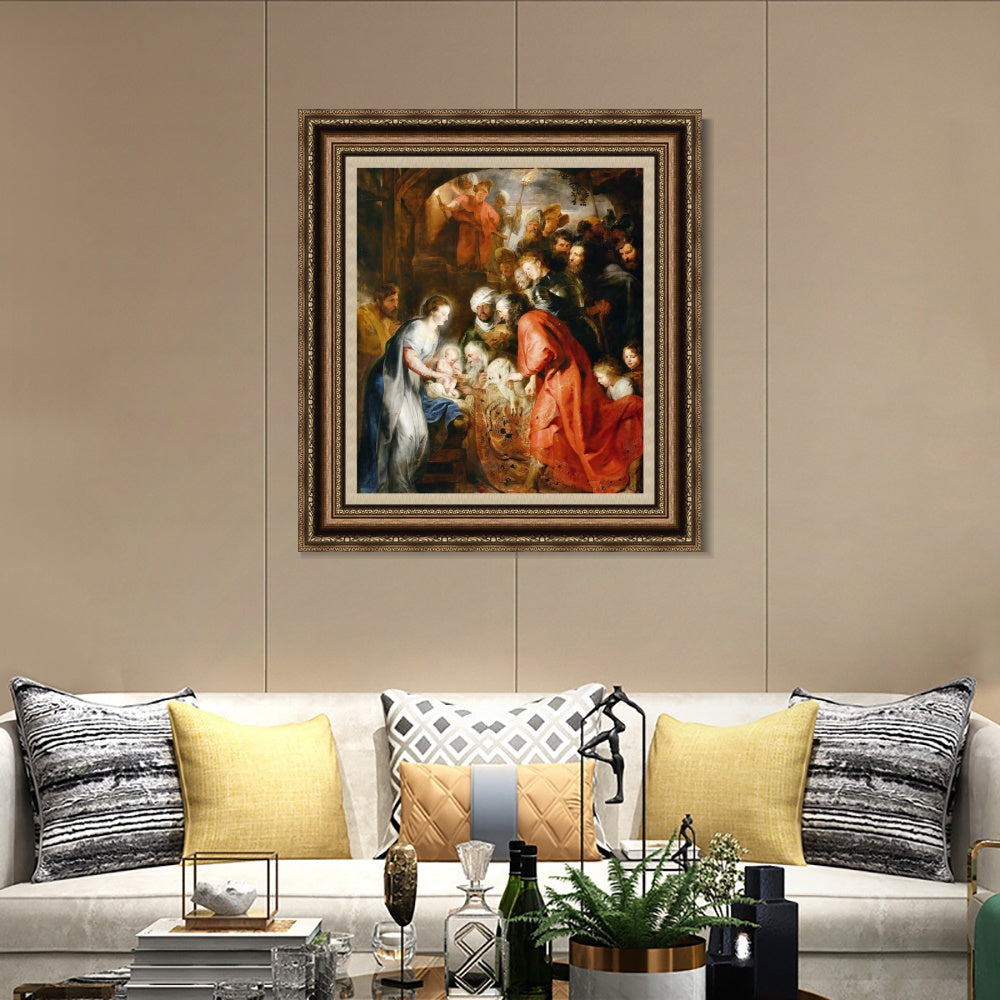 INVIN ART Framed Canvas Art Giclee Print Series#330 by Peter Paul Rubens Wall Art