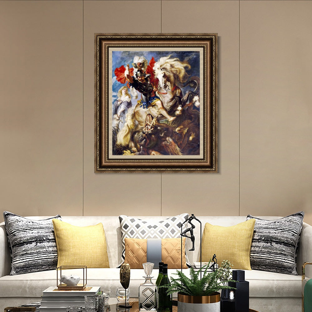 INVIN ART Framed Canvas Art Giclee Print Series#333 by Peter Paul Rubens Wall Art
