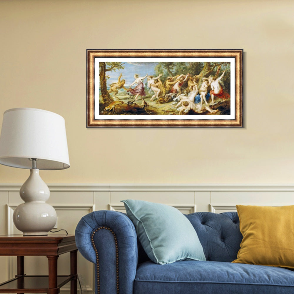 INVIN ART Framed Canvas Art Giclee Print Series#335 by Peter Paul Rubens Wall Art
