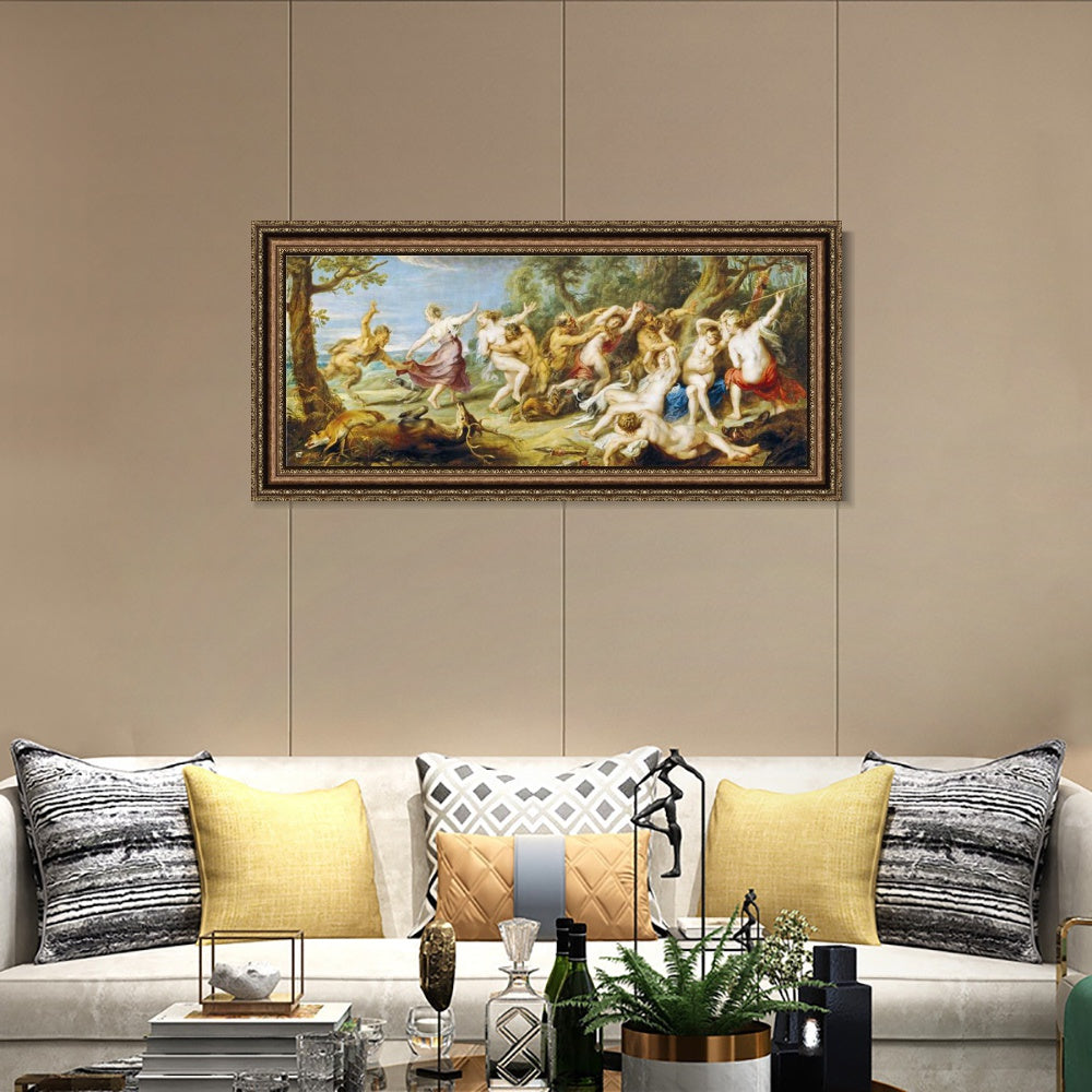 INVIN ART Framed Canvas Art Giclee Print Series#335 by Peter Paul Rubens Wall Art