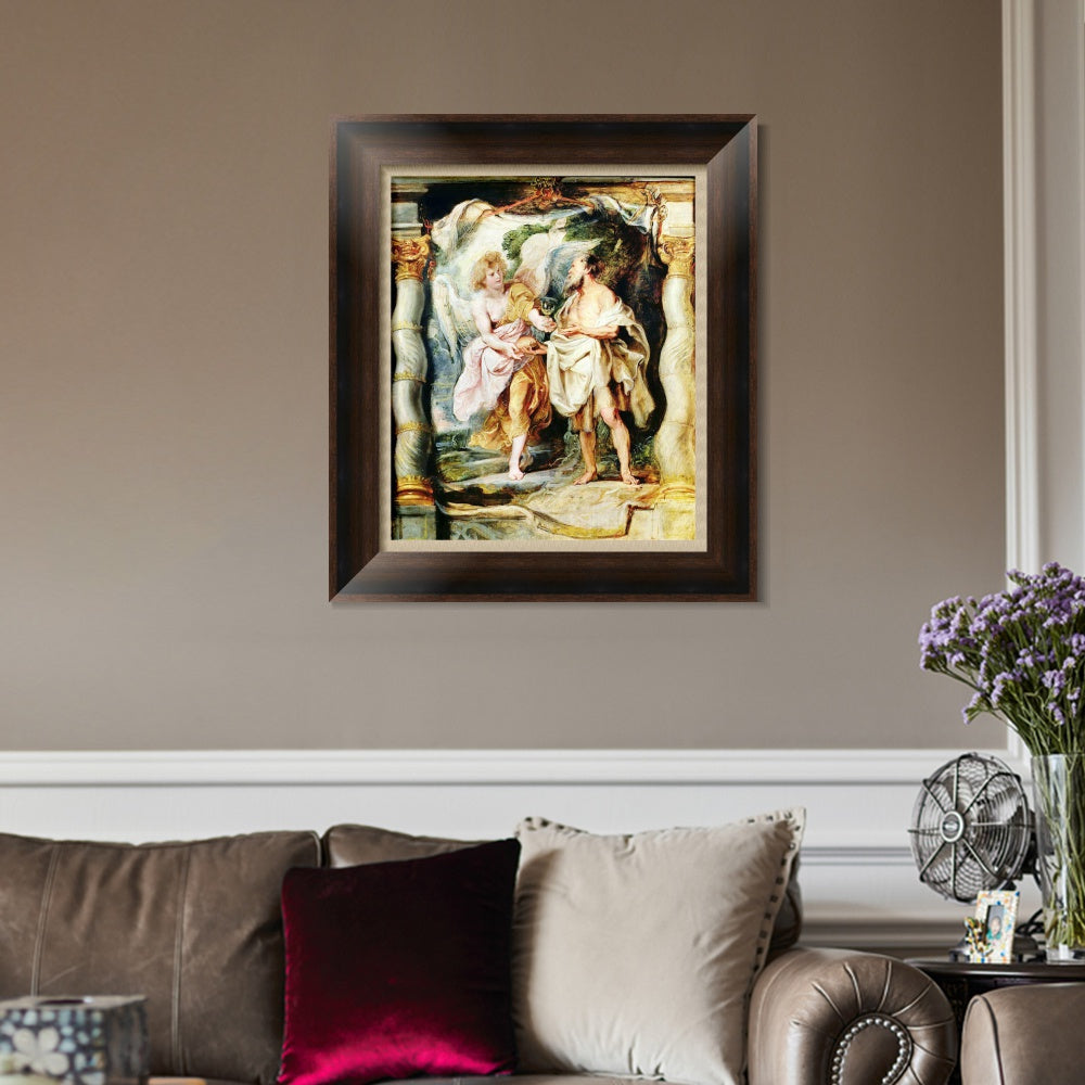 INVIN ART Framed Canvas Art Giclee Print Series#338 by Peter Paul Rubens Wall Art
