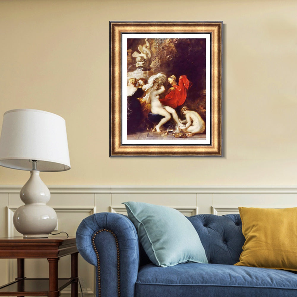INVIN ART Framed Canvas Art Giclee Print Series#341 by Peter Paul Rubens Wall Art