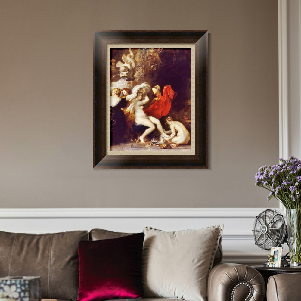INVIN ART Framed Canvas Art Giclee Print Series#341 by Peter Paul Rubens Wall Art