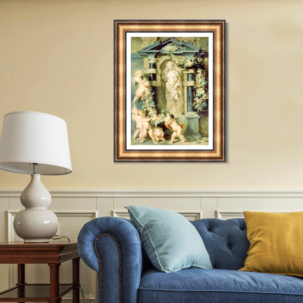 INVIN ART Framed Canvas Art Giclee Print Series#343 by Peter Paul Rubens Wall Art