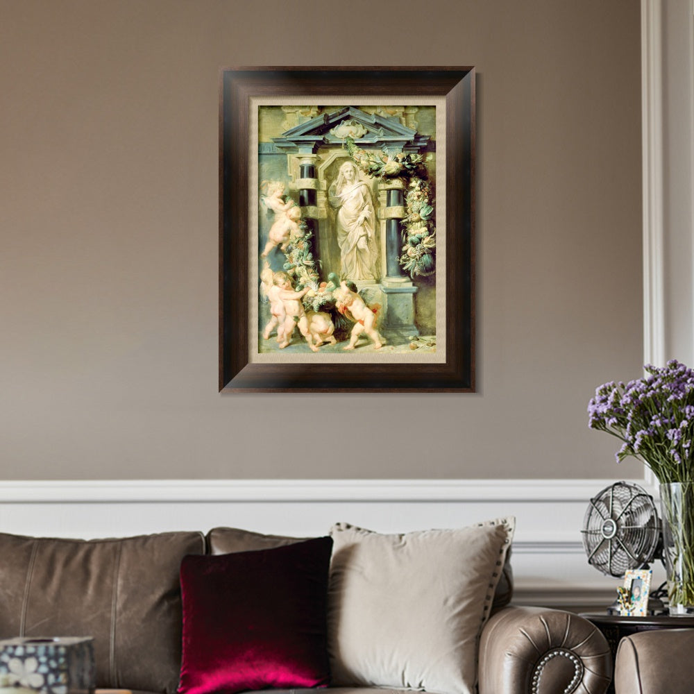 INVIN ART Framed Canvas Art Giclee Print Series#343 by Peter Paul Rubens Wall Art