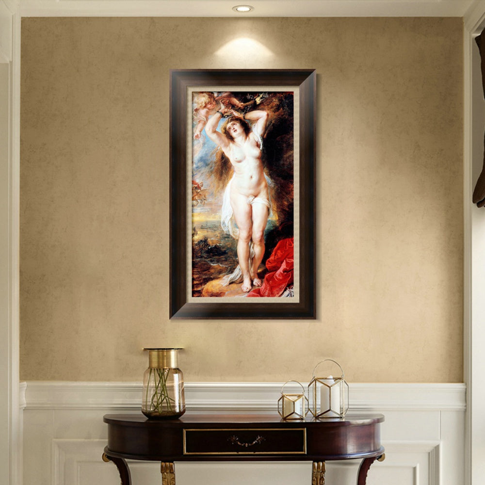 INVIN ART Framed Canvas Art Giclee Print Series#345 by Peter Paul Rubens Wall Art