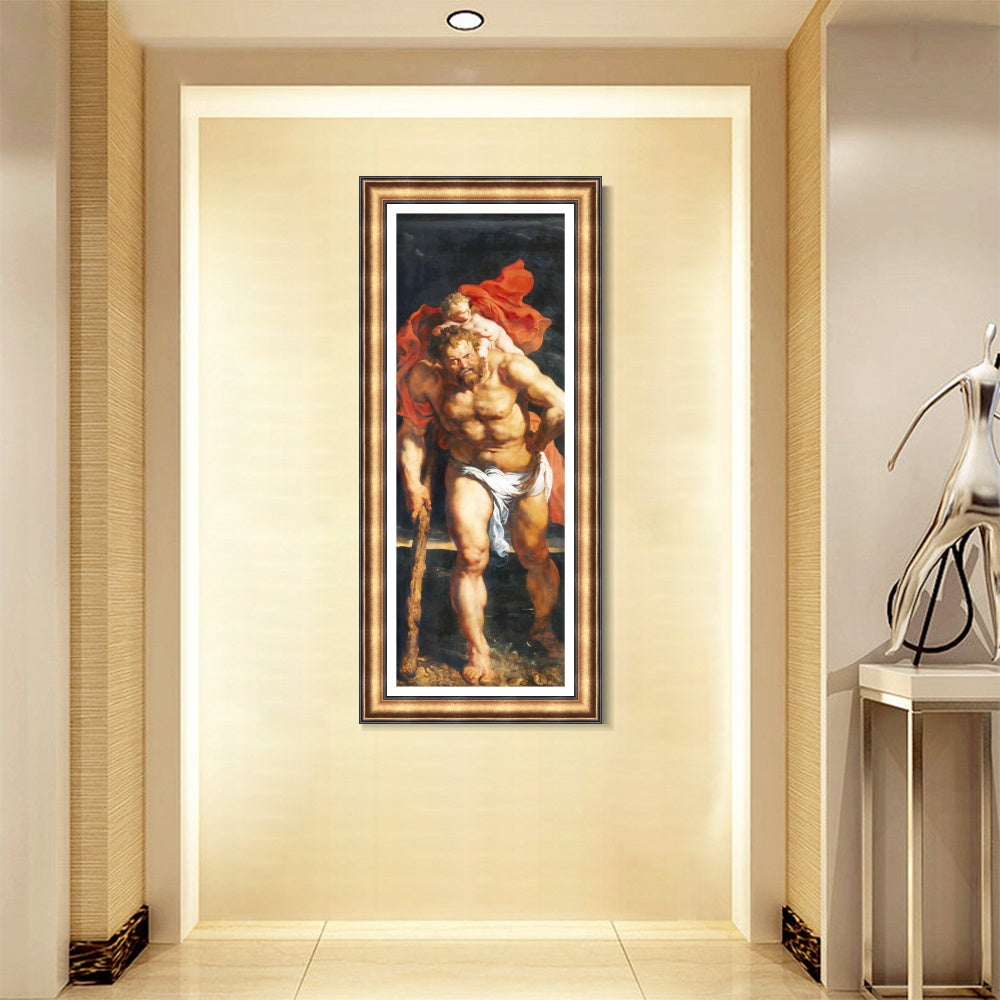 INVIN ART Framed Canvas Art Giclee Print Series#350 by Peter Paul Rubens Wall Art