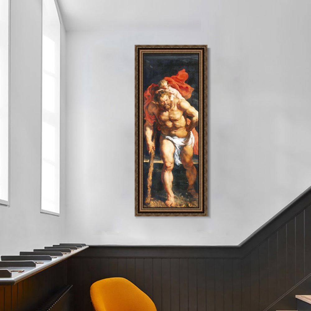 INVIN ART Framed Canvas Art Giclee Print Series#350 by Peter Paul Rubens Wall Art