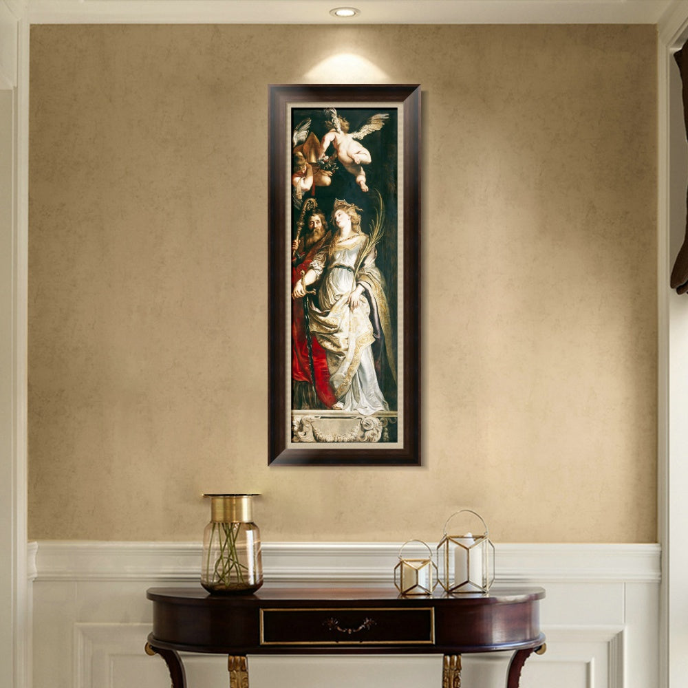 INVIN ART Framed Canvas Art Giclee Print Series#351 by Peter Paul Rubens Wall Art