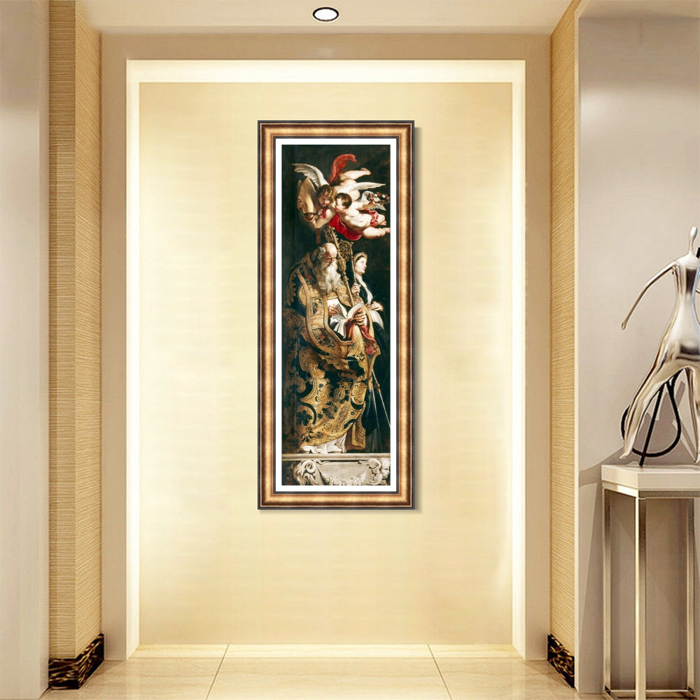 INVIN ART Framed Canvas Art Giclee Print Series#352 by Peter Paul Rubens Wall Art