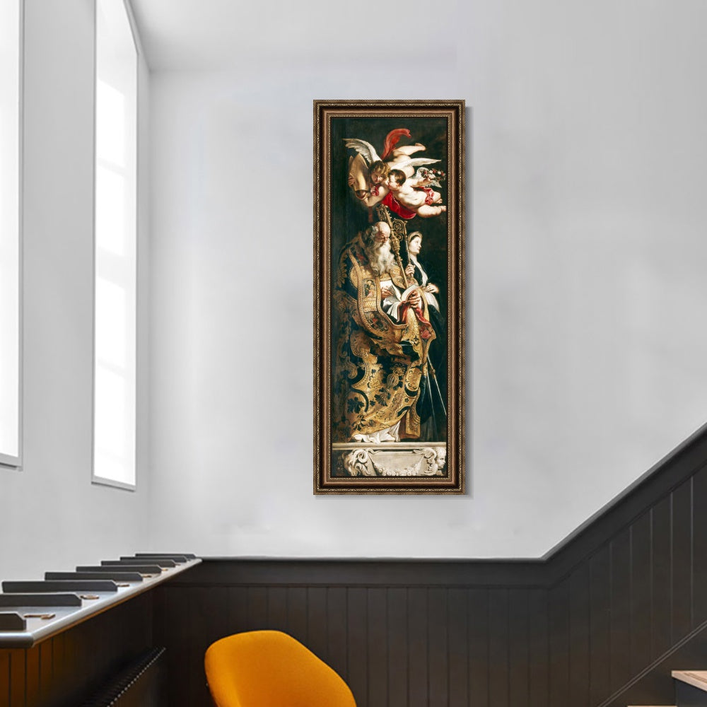 INVIN ART Framed Canvas Art Giclee Print Series#352 by Peter Paul Rubens Wall Art