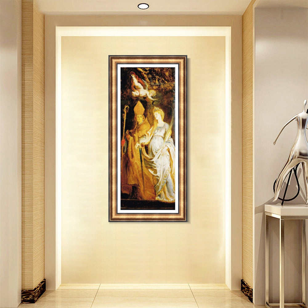 INVIN ART Framed Canvas Art Giclee Print Series#353 by Peter Paul Rubens Wall Art