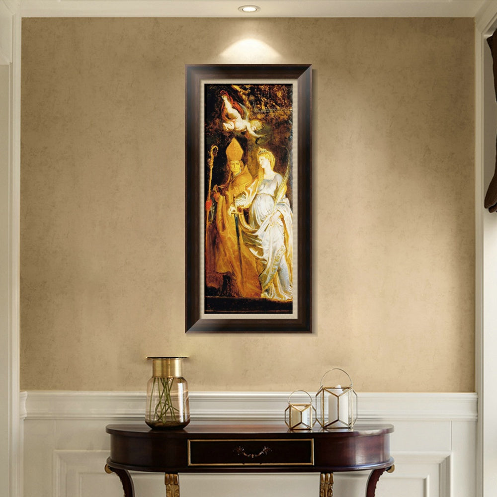 INVIN ART Framed Canvas Art Giclee Print Series#353 by Peter Paul Rubens Wall Art