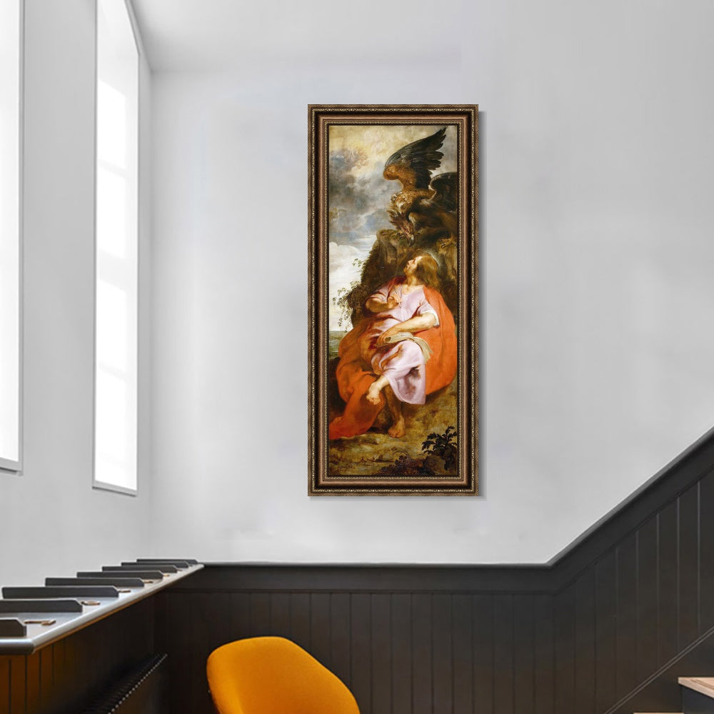 INVIN ART Framed Canvas Art Giclee Print Series#354 by Peter Paul Rubens Wall Art