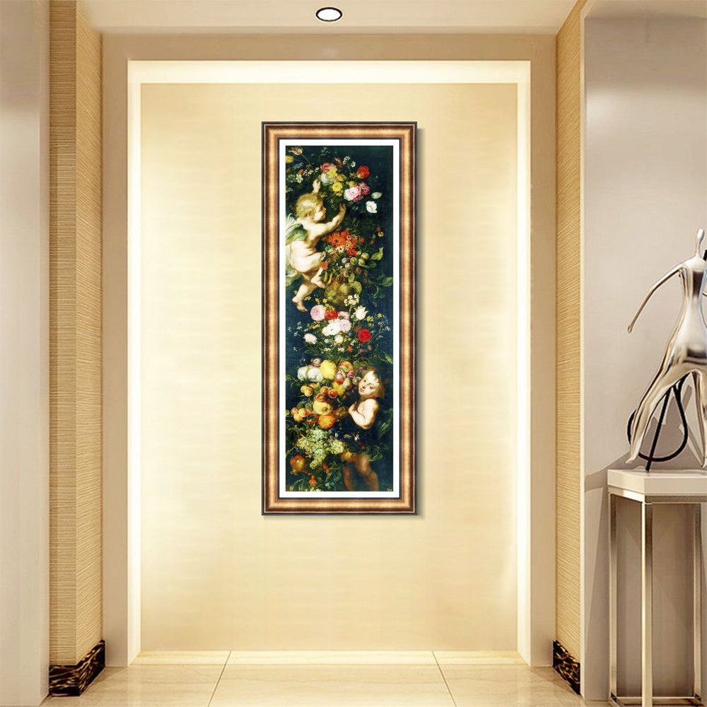 INVIN ART Framed Canvas Art Giclee Print Series#355 by Peter Paul Rubens Wall Art