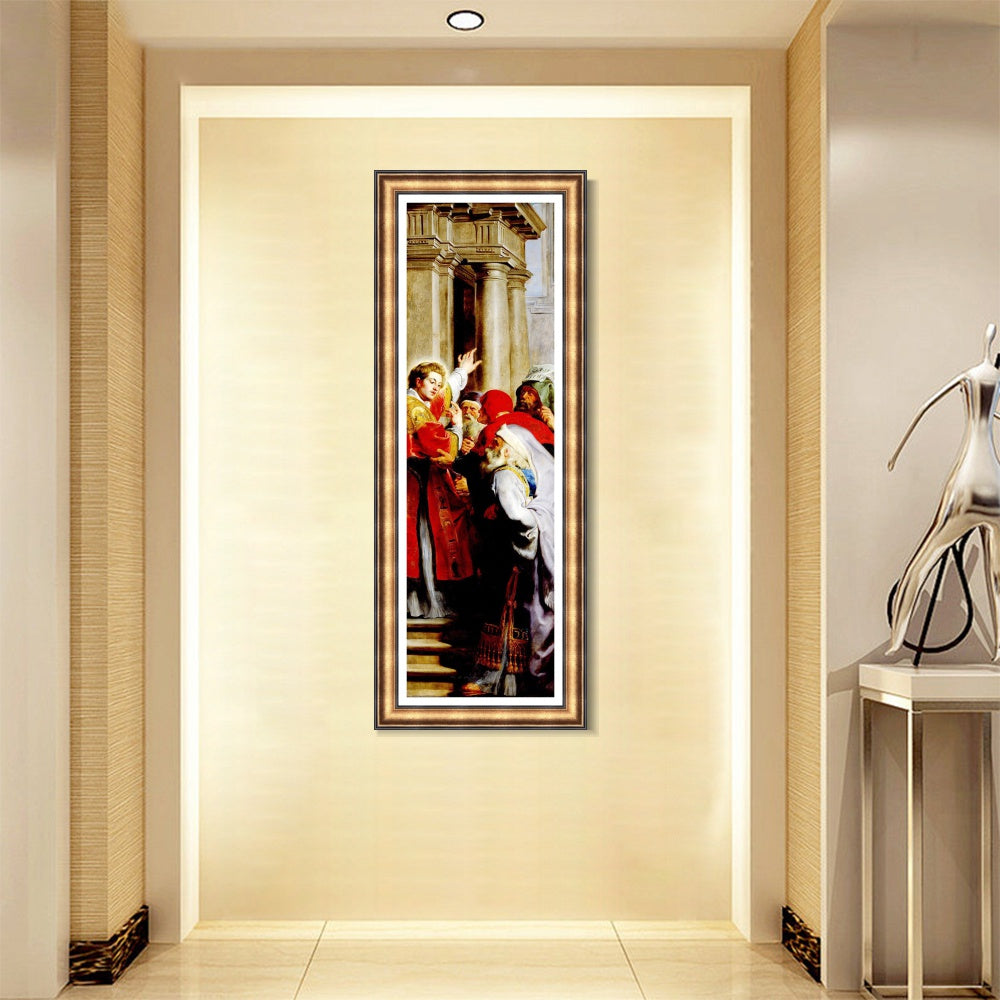 INVIN ART Framed Canvas Art Giclee Print Series#356 by Peter Paul Rubens Wall Art