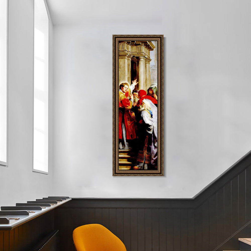 INVIN ART Framed Canvas Art Giclee Print Series#356 by Peter Paul Rubens Wall Art