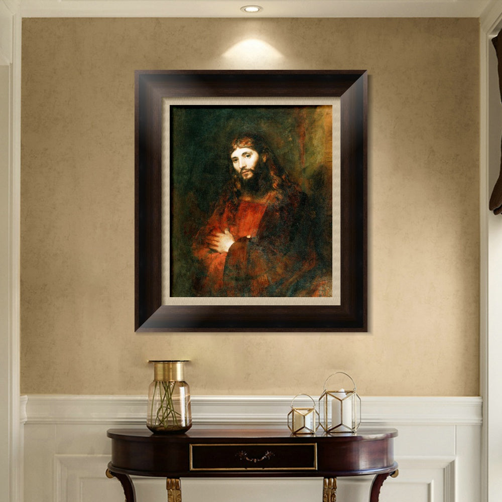 INVIN ART Framed Canvas Art Giclee Print Series#005 by Rembrandt Harmenszoon van Rijn Wall Art Living Room Home Office Decorations