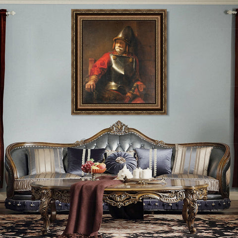 INVIN ART Framed Canvas Art Giclee Print Series#021 by Rembrandt Harmenszoon van Rijn Wall Art Living Room Home Office Decorations