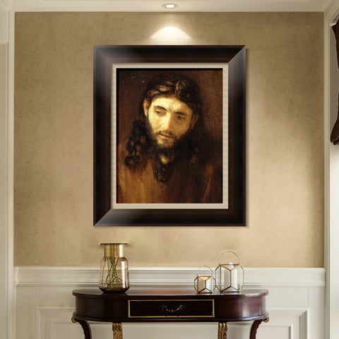 INVIN ART Framed Canvas Art Giclee Print Series#029 by Rembrandt Harmenszoon van Rijn Wall Art Living Room Home Office Decorations