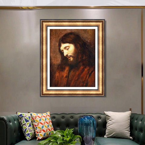 INVIN ART Framed Canvas Art Giclee Print Series#040 by Rembrandt Harmenszoon van Rijn Wall Art Living Room Home Office Decorations