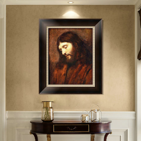 INVIN ART Framed Canvas Art Giclee Print Series#040 by Rembrandt Harmenszoon van Rijn Wall Art Living Room Home Office Decorations