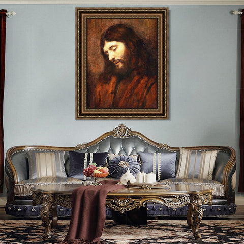 INVIN ART Framed Canvas Art Giclee Print Series#040 by Rembrandt Harmenszoon van Rijn Wall Art Living Room Home Office Decorations