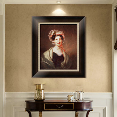 INVIN ART Framed Canvas Art Giclee Print Series#047 by Rembrandt Harmenszoon van Rijn Wall Art Living Room Home Office Decorations