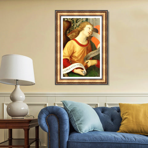 INVIN ART Framed Canvas Art Giclee Print Series#009 by Raphael/Raffaello Sanzio Wall Art Living Room Home Office Decorations