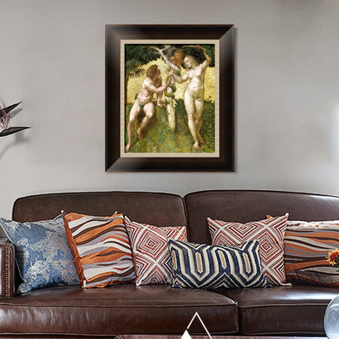 INVIN ART Framed Canvas Art Giclee Print Series#011 by Raphael/Raffaello Sanzio Wall Art Living Room Home Office Decorations