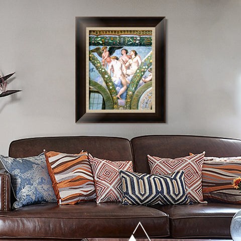 INVIN ART Framed Canvas Art Giclee Print Series#017 by Raphael/Raffaello Sanzio Wall Art Living Room Home Office Decorations