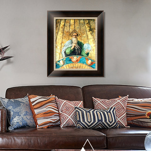 INVIN ART Framed Canvas Art Giclee Print Series#018 by Raphael/Raffaello Sanzio Wall Art Living Room Home Office Decorations