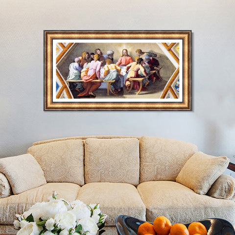 INVIN ART Framed Canvas Art Giclee Print Series#067 by Raphael/Raffaello Sanzio Wall Art Living Room Home Office Decorations