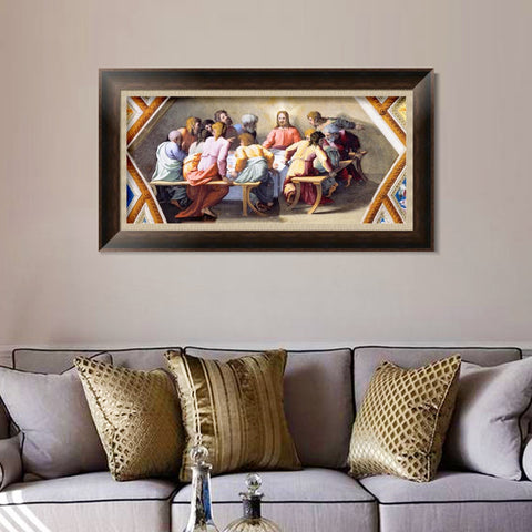 INVIN ART Framed Canvas Art Giclee Print Series#067 by Raphael/Raffaello Sanzio Wall Art Living Room Home Office Decorations