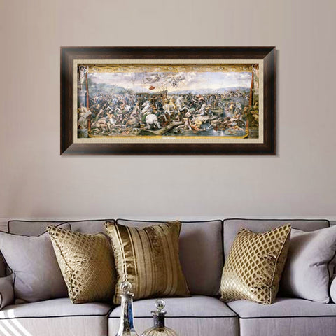 INVIN ART Framed Canvas Art Giclee Print Series#072 by Raphael/Raffaello Sanzio Wall Art Living Room Home Office Decorations