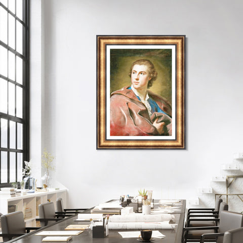 INVIN ART Framed Canvas Art Giclee Print Series#104 by Raphael/Raffaello Sanzio Wall Art Living Room Home Office Decorations