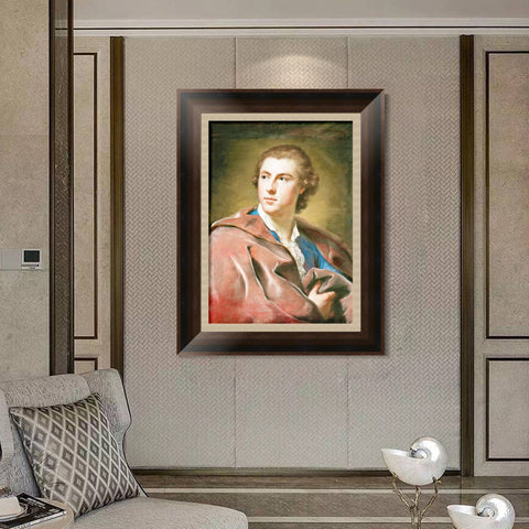 INVIN ART Framed Canvas Art Giclee Print Series#104 by Raphael/Raffaello Sanzio Wall Art Living Room Home Office Decorations