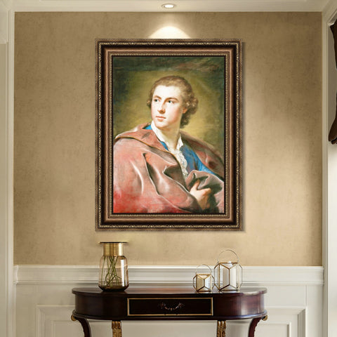 INVIN ART Framed Canvas Art Giclee Print Series#104 by Raphael/Raffaello Sanzio Wall Art Living Room Home Office Decorations